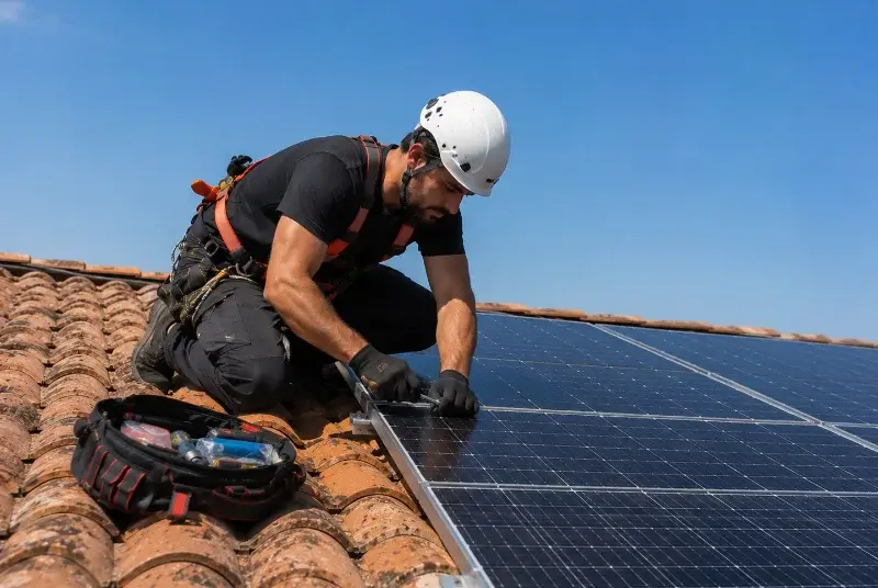 Maintenance et monitoring de panneaux solaires à Odars